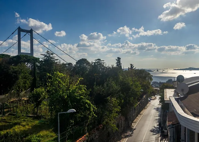 Panoramic Bosphorus View Terrace Flat Villa *