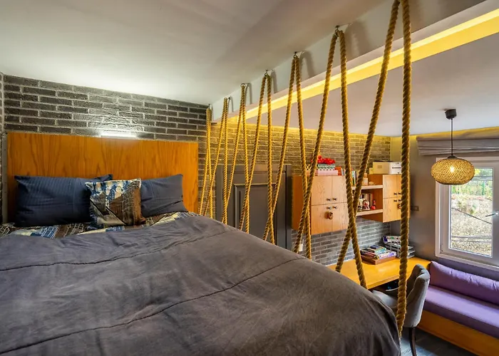 Panoramic Bosphorus View Terrace Flat Villa