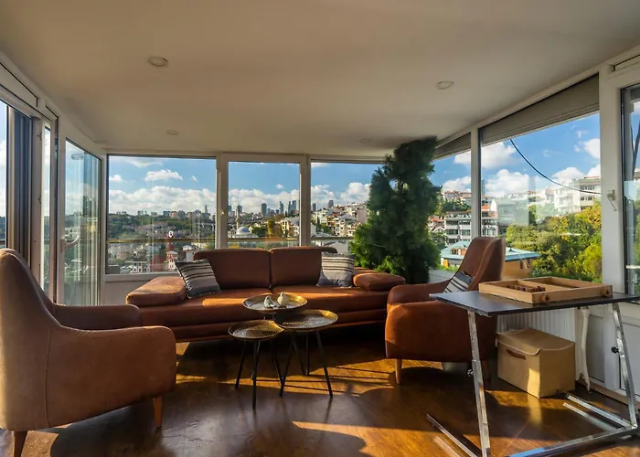 Villa Panoramic Bosphorus View Terrace Flat