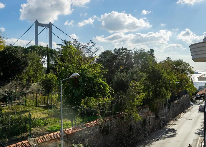 Villa Panoramic Bosphorus View Terrace Flat Istanbul