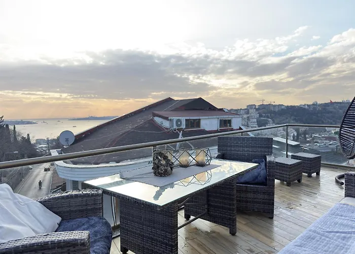 Villa Panoramic Bosphorus View Terrace Flat *