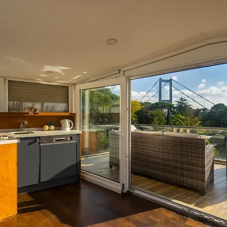 Villa Panoramic Bosphorus View Terrace Flat İstanbul